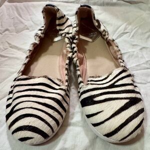 Zebra Print Women's Flats